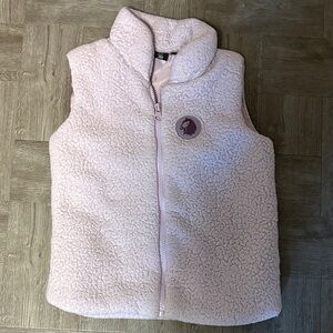 Cozy Pink Fleece Vest for Kids